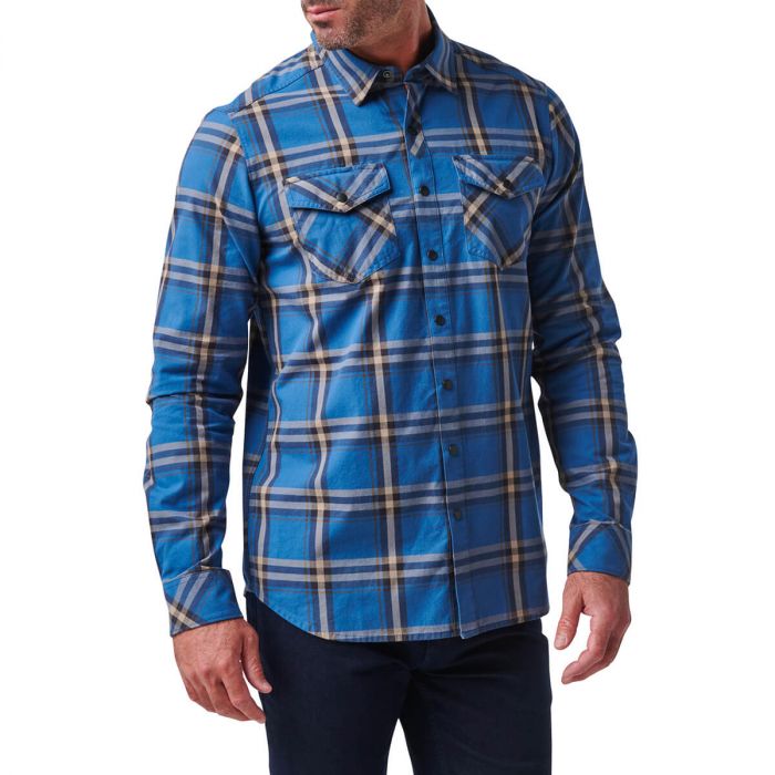 Gunner Plaid L S Shirt
