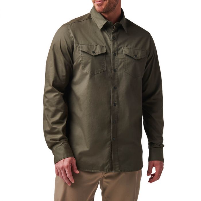 Gunner Solid L S Shirt